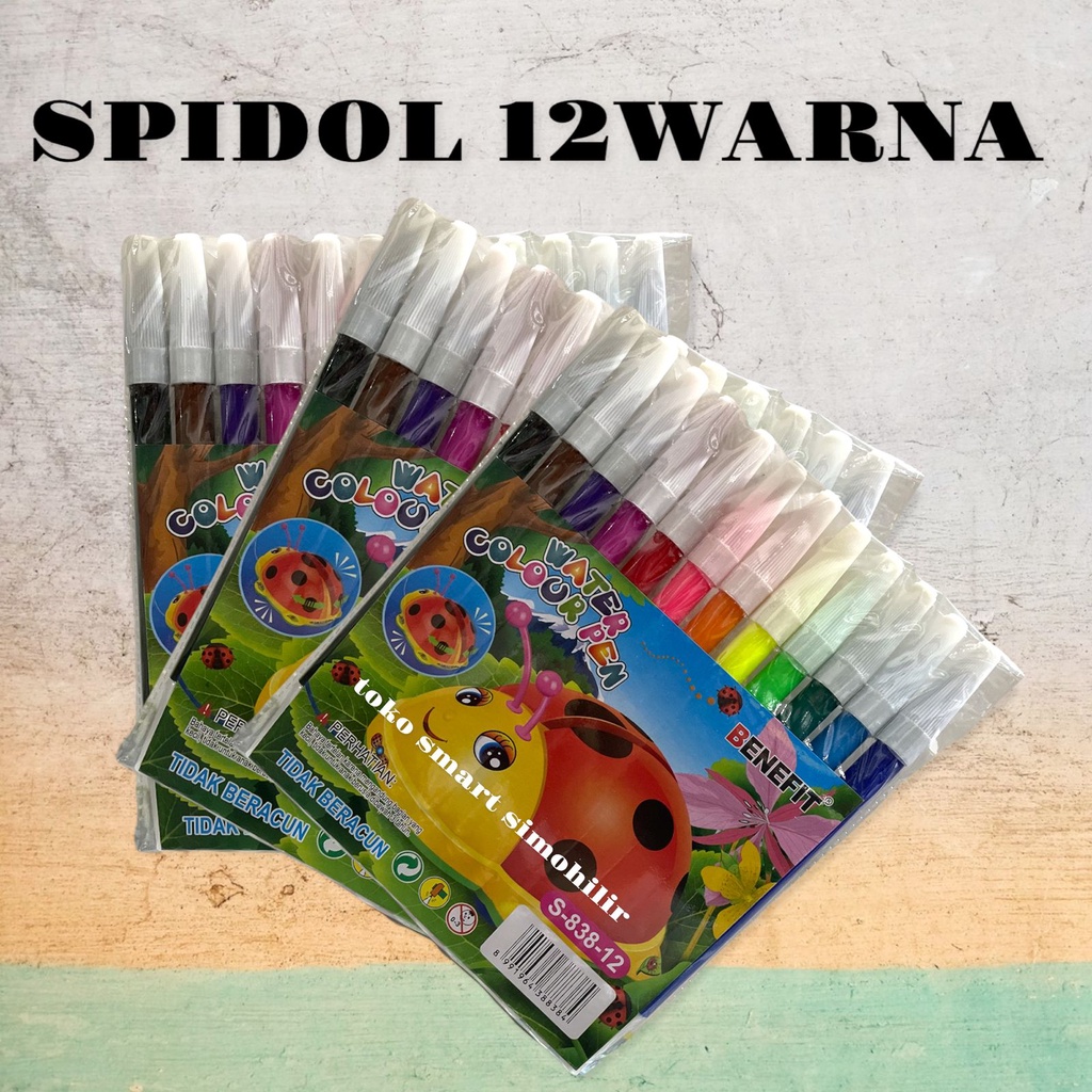 SPIDOL BENEFIT 12warna