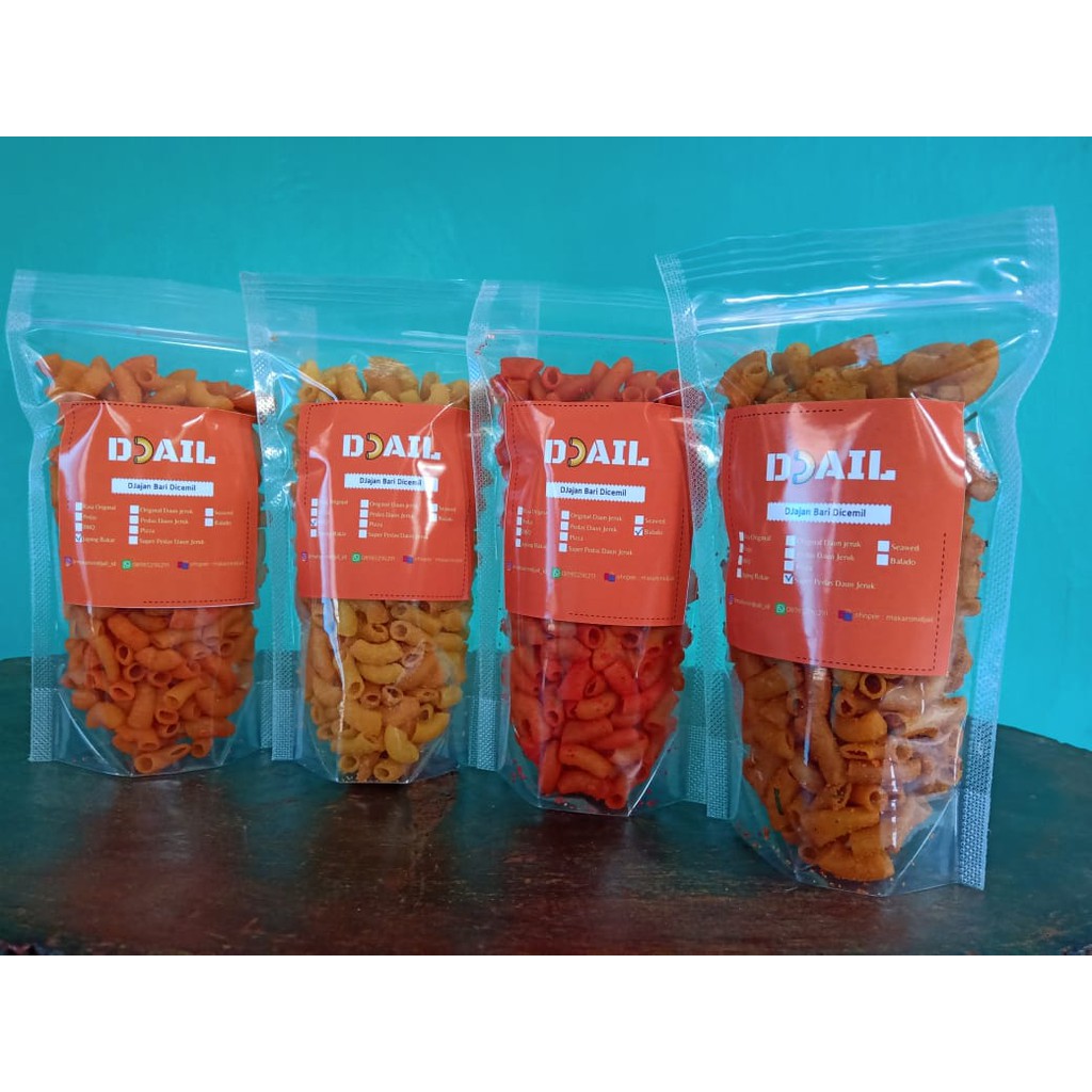 

PAKET RESELLER (1 PACK isi 20) Makaroni PEDAS 100 gram