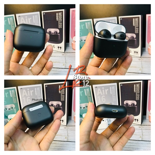 Headset Bluetooth inpods Air 16 TWS Wireless Earphone Bluetooth Earbuds
