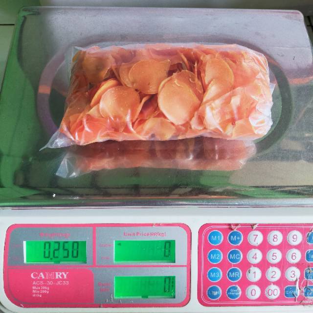 

Kerupuk Merah per 1/4 kg