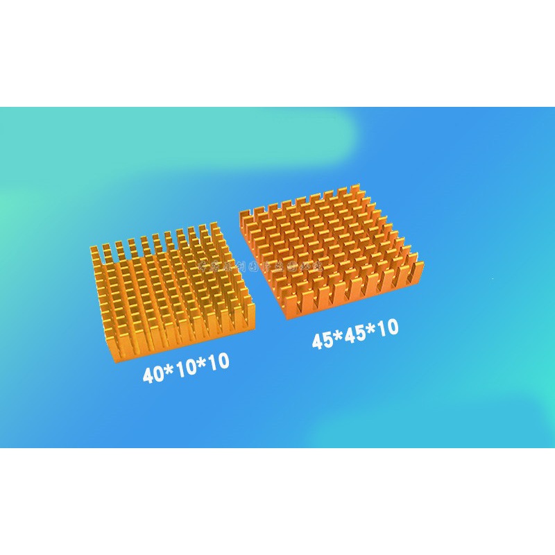 Almunium pendingin Heatsink IC amplifier power (5)