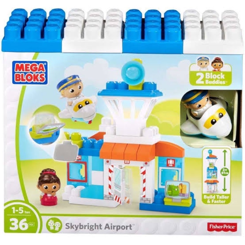 fisher Price megabloks skybridge aiport