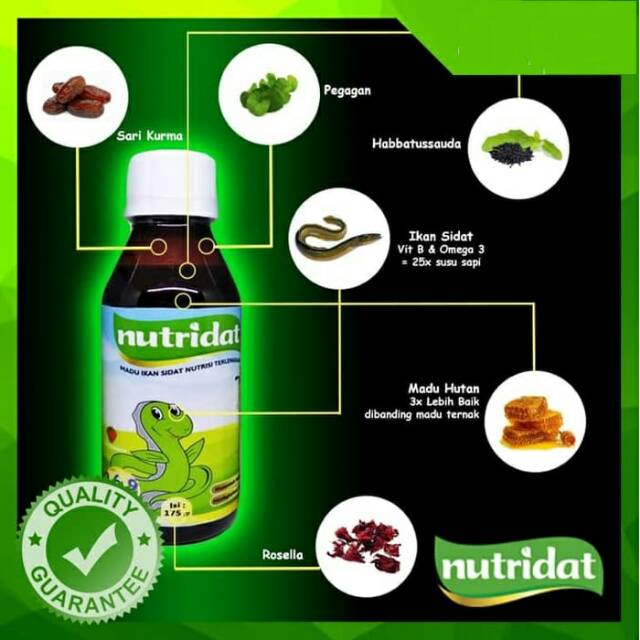 

Terlaris !!! Nutridat Madu Penambah Nafsu Makan Anak