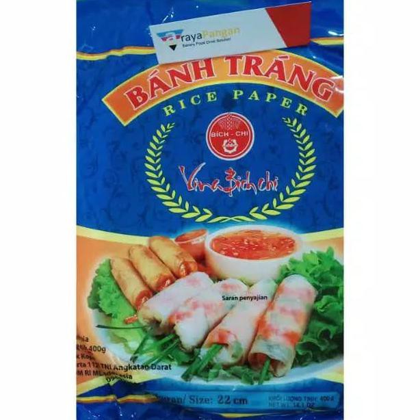 

Ready Stok rice paper/ kulit lumpia vietnam banh trang Terlaris