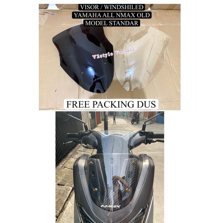 VISOR NMAX WINDSHIELD YAMAHA ALL NMAX OLD NEW WINDSHILD NMAX LAMA MODEL STANDAR KACA ANGIN DEPAN RYBEN BENING ACRILIK ORIGINAL NMAX 155 OLD NEW WINSHIELD YAMAHA NMAX 2013 2014 2015 2016 2017 2018 2019 2020 2021 MOTOR NMAX OCITO PNP TINGGAL PASANG