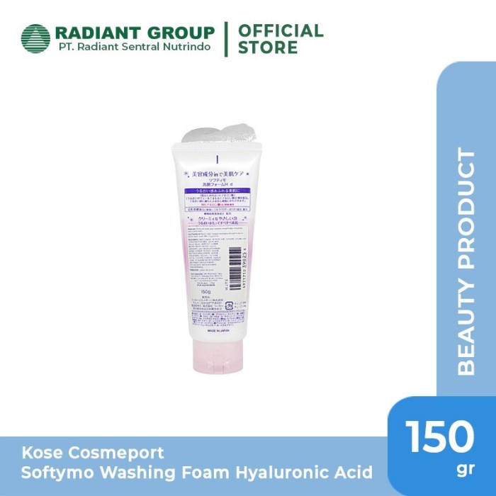 Kose Cosmeport Softymo Washing Foam Hyaluronic Acid 150Gr