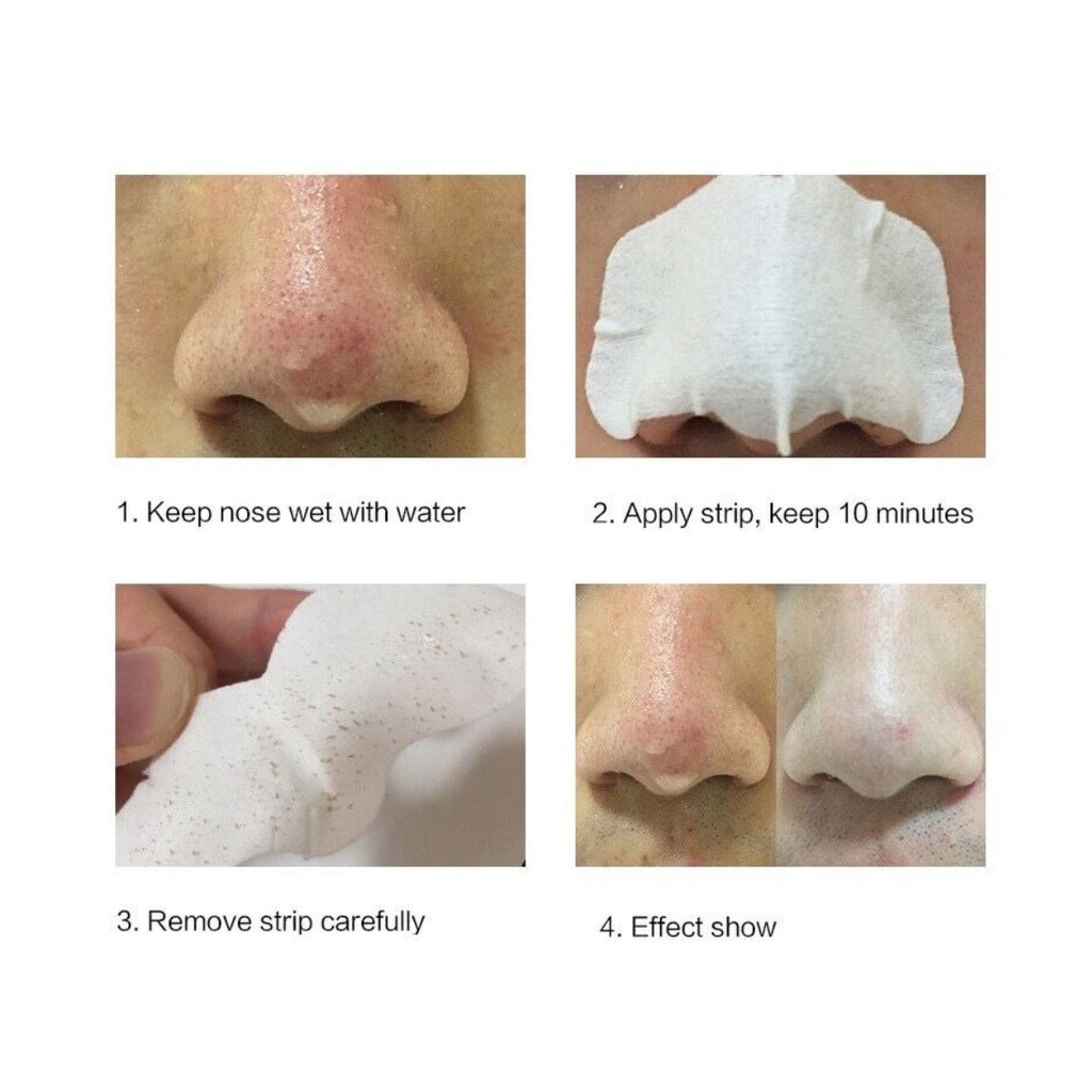 (READY &amp; ORI) Beauty Glazed Nose Pore Strips Deep Cleansing Blackhead Remove Komedo B76 B 76