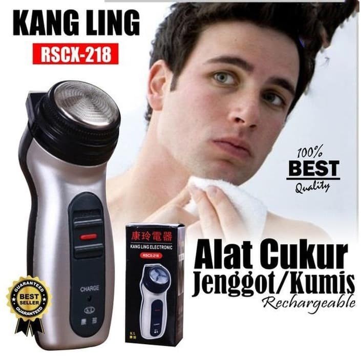 Alat Cukur Rechargeable Jenggot Kumis Kang Ling Elektronic