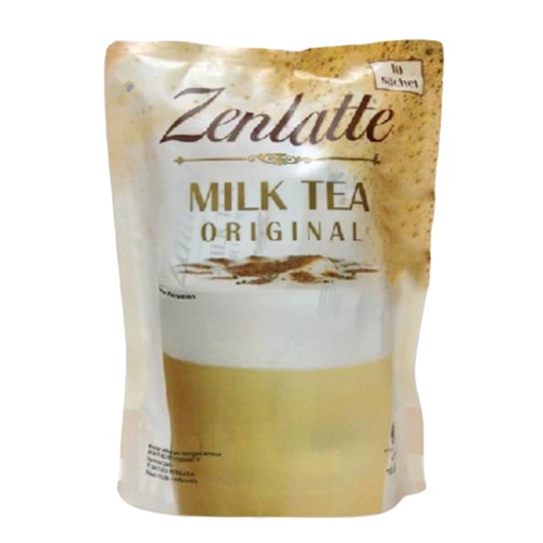 

Zenlatte Milktea Original Pouch 1 karton NETTO 10 pouch X 10 set 24gr