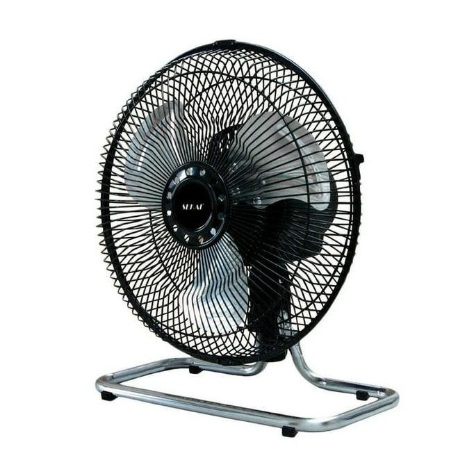 Kipas Angin Besi Tornado Meja+Dinding / Tembok Sekai Hfn 1060-Hitam