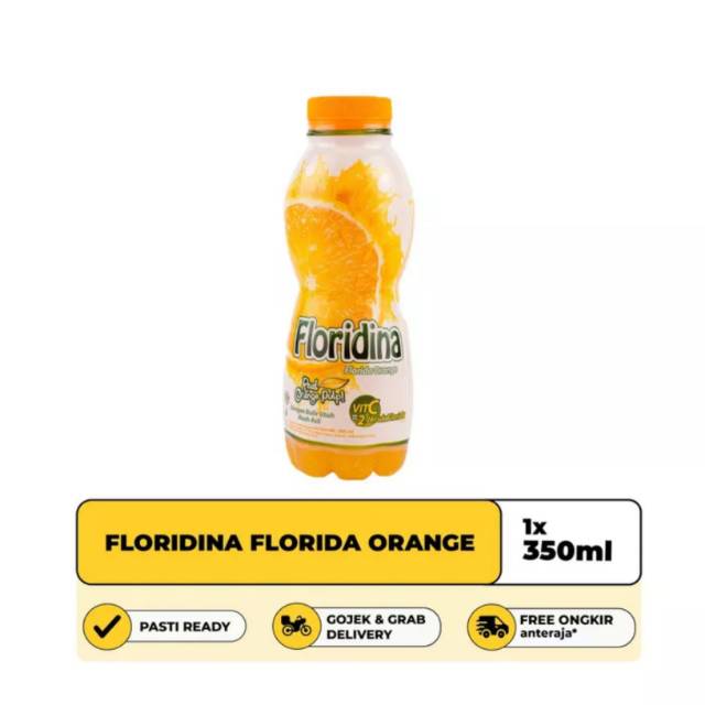 

Floridina Real Pulpy Orange Rasa Jeruk 300ml
