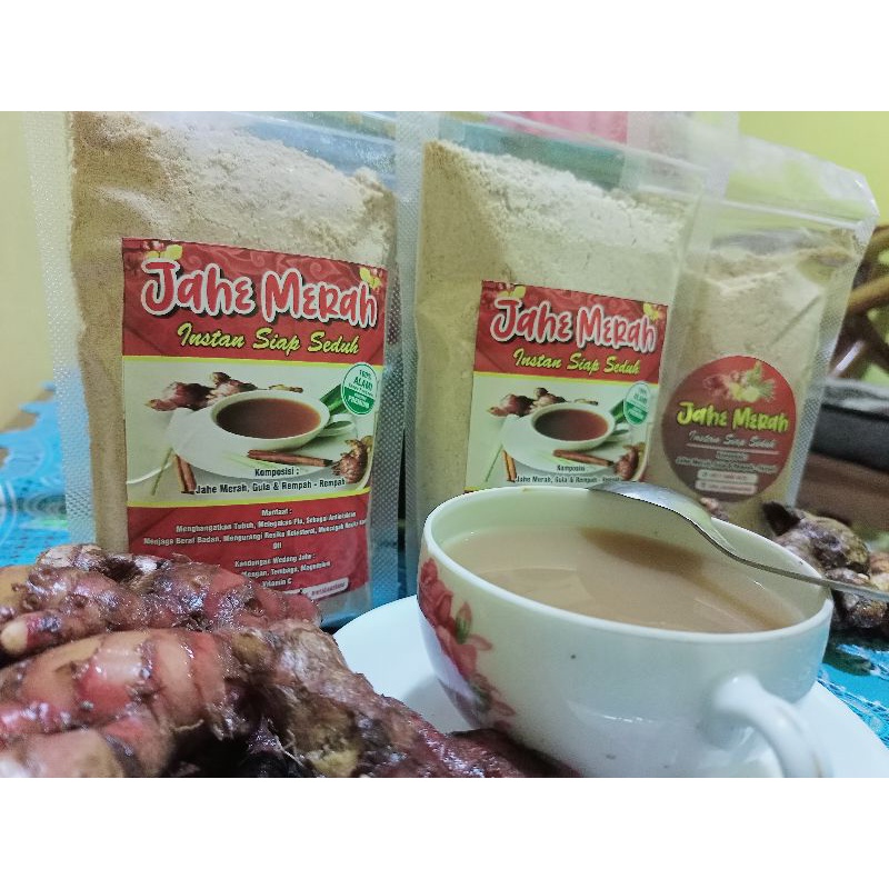 

JAHE MERAH SANTANA SERBUK