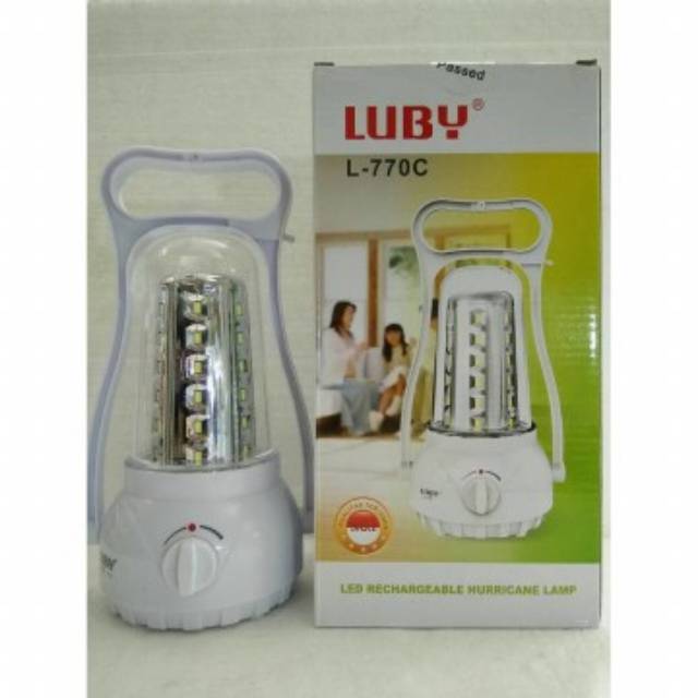 Lampu emergency led merk Luby L-770c