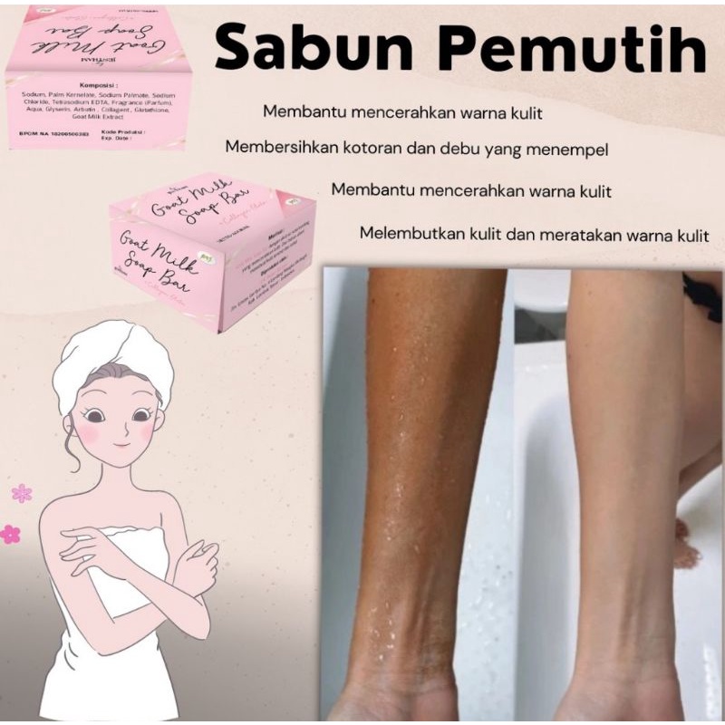 SABUN PEMUTIH COLLAGEN GLUTA JESTHAM