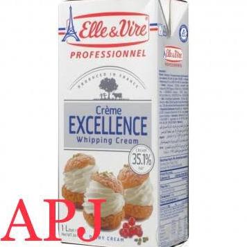 

BISA BAYAR DITEMPAT ELLE VIRE WHIP CREAM WHIPPING CREAM 1ltr