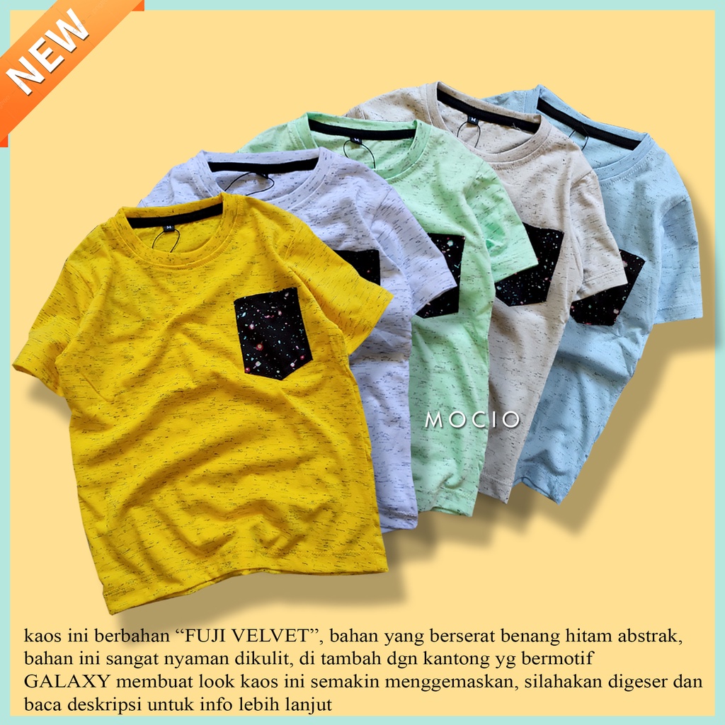 MOCIO BAJU KAOS ANAK FUZI VELVET 1 - 12 TH