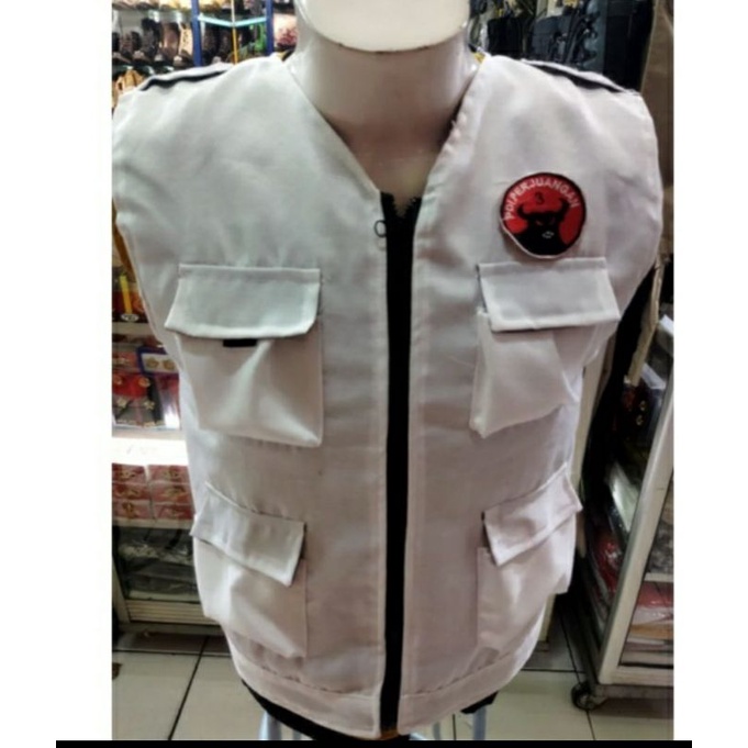 Rompi PDIP putih