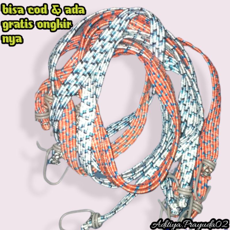 tali bagasi motor pipih 3 meter