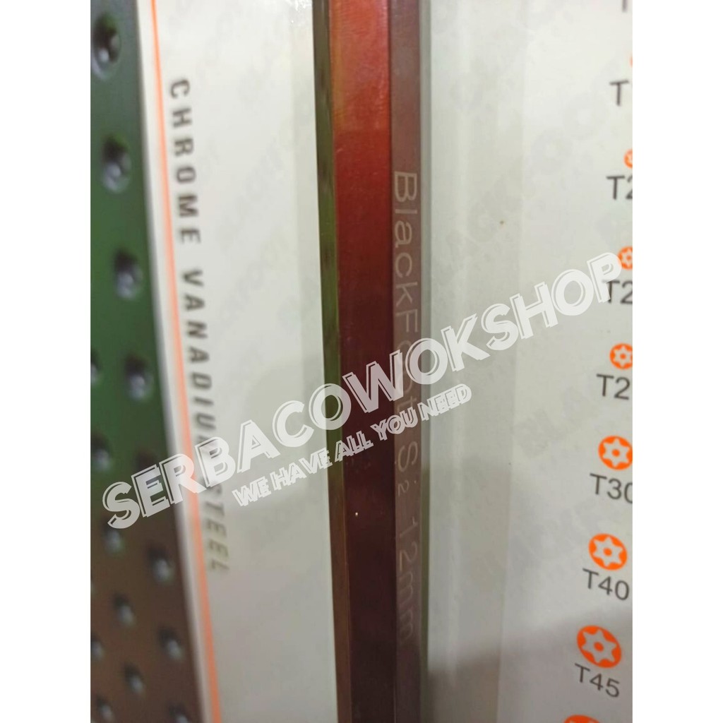 Blackfoot Kunci L Satuan Extra Long No 12 Mm Flat Hex Key Satuan S2 Material Termurah Berkualitas
