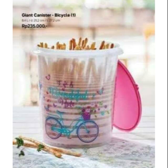 Giant canister bicycle