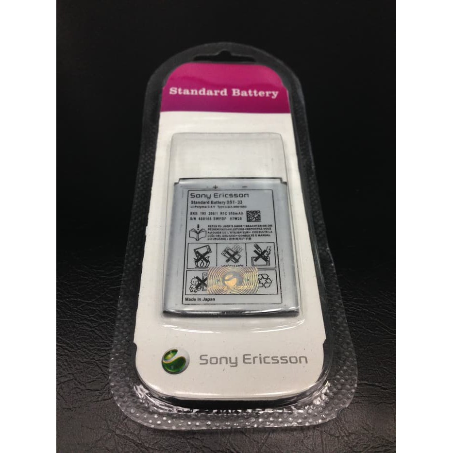 [termurah] Baterai Sony Ericsson 1000mah  Bst 33 Original 100% K530 W610 V800
