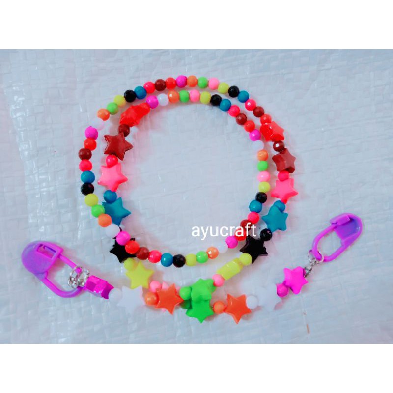 strapmasker/kalung masker ank mix 1pcs(beli 10 free 2pcs)