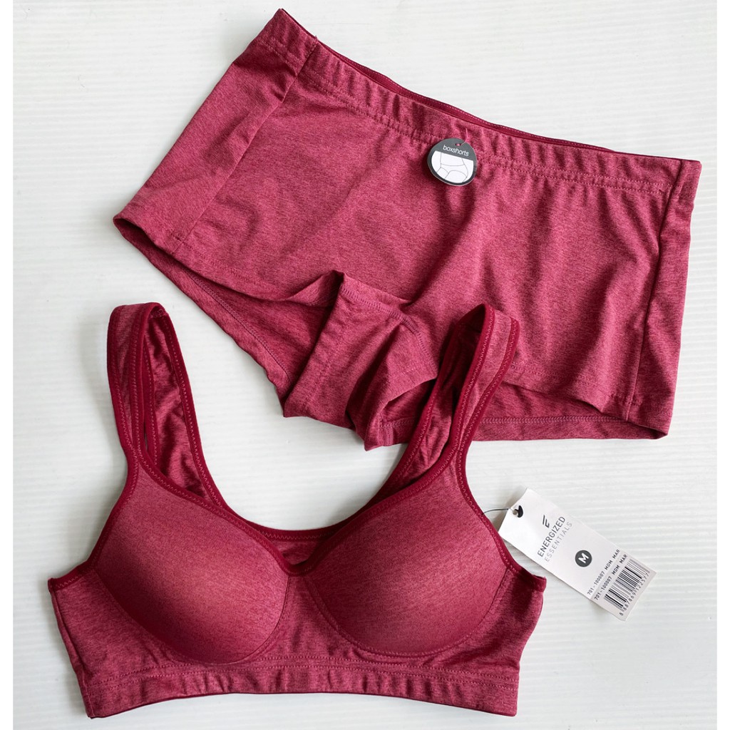 Sport bra SET Pierre Cardin #007 (Sport bra + celana dalam) - Energized Essentials