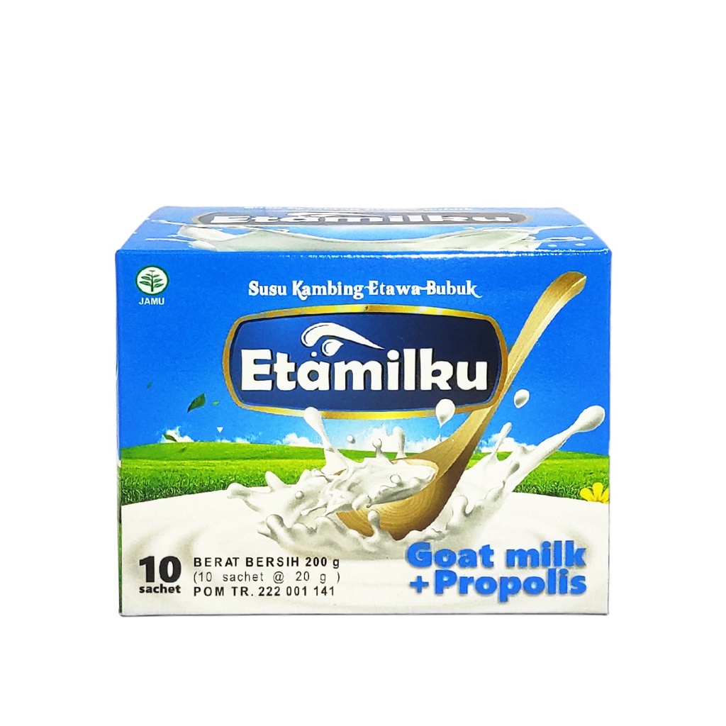 Etamilku Susu Kambing Etawa Bubuk Plus Propolis Etamilk Ku  Original