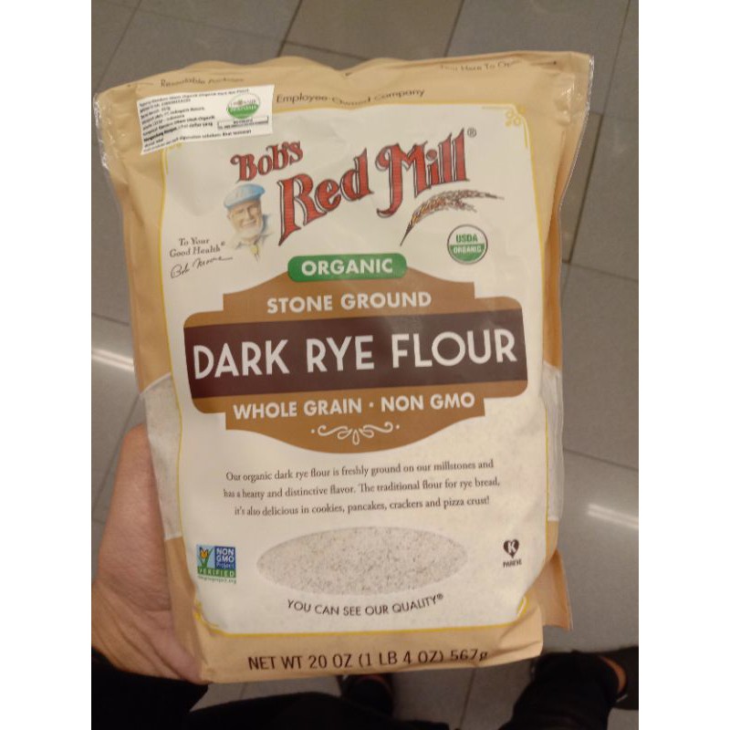 

tepung gandum organik Bob's red mill tepung organic 567 gr tepung