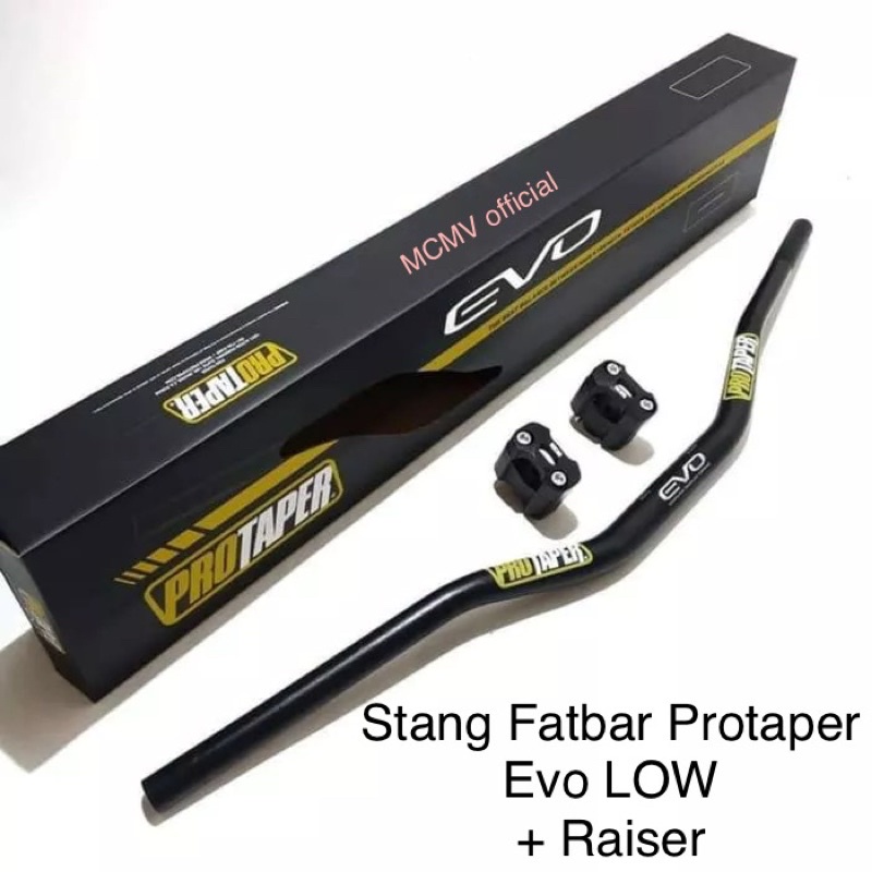 STANG FATBAR PROTAPER EVO LOW + RAISER / CONTOUR high + RAISER / setang stir setir fatbar protaper evo contour