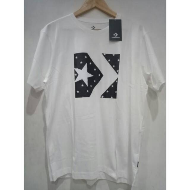 Baju Kaos Cowok Original Converse Warna Putih