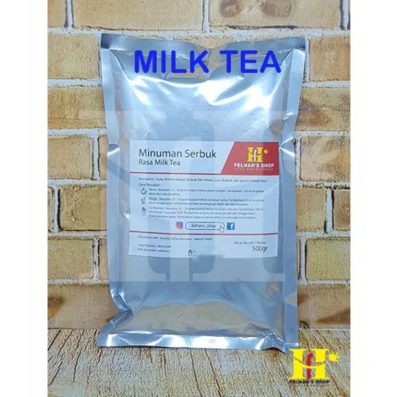 

500gram milktea premix milkshake /bubbledrink