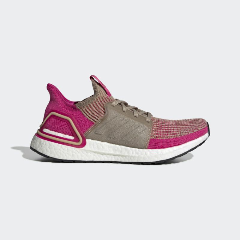 Adidas Ultraboost 19 Women Shoes Trace Khaki Pink Original