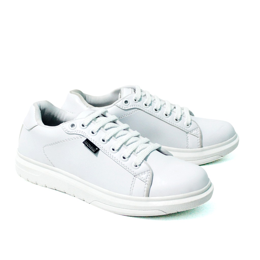 GEOVELLI WANITA - Sneakers Original Wanita Lokal Premium Quality Model White Kekinian Nyaman Dipakai