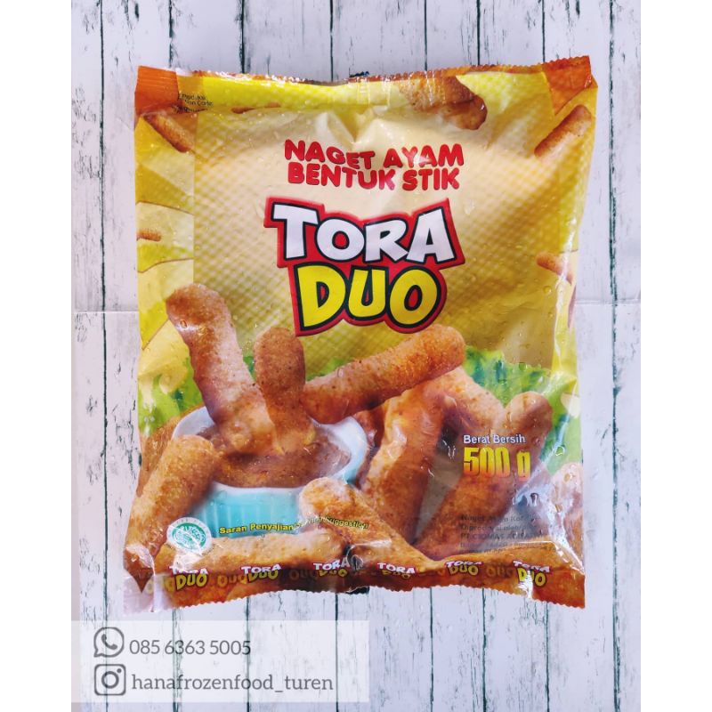 

TORA DUO NUGGET AYAM STIK 500 GRAM