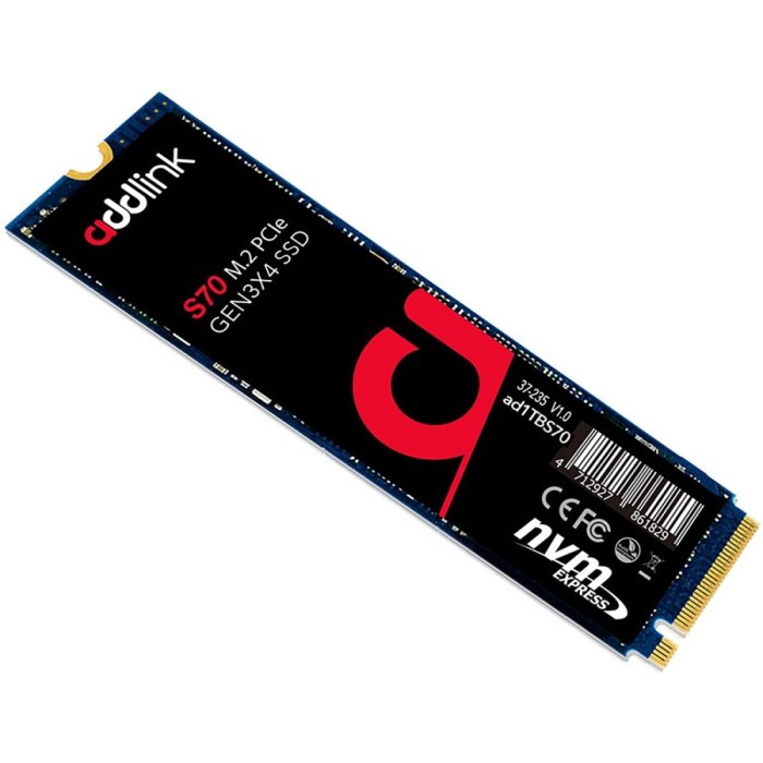 ADDLINK S70 - 1TB NVMe PCIe Gen3x4 M.2 2280