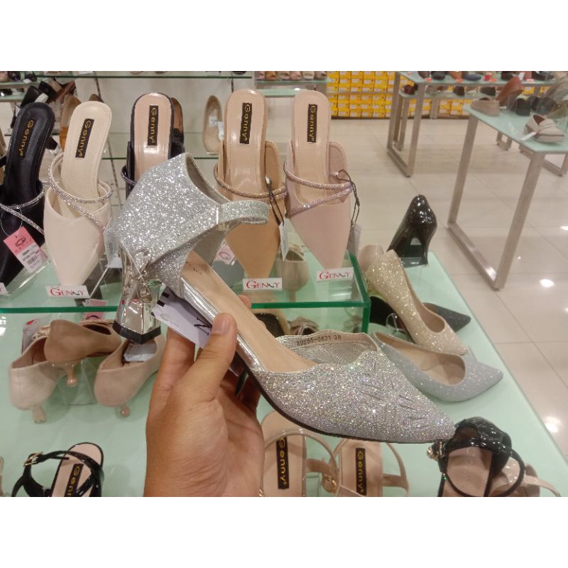Hells sepatu pesta wanita GENNY 100% Ori