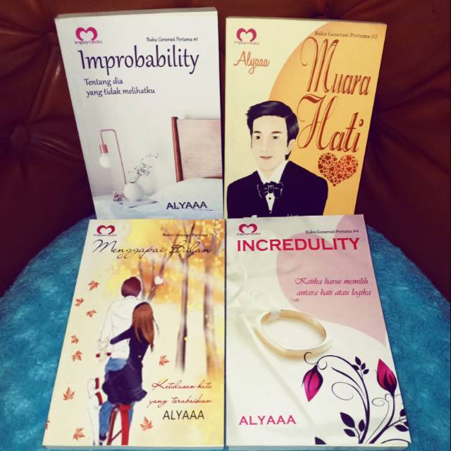 Novel Wattpad Set 4 Buku Generasi Pertama Series - Alyaaa