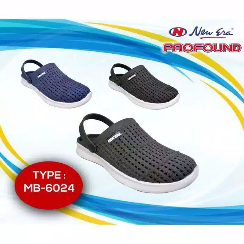 Sandal Baim Dewasa New Era/Nikko | Slop Cowok | Sepatu Karet