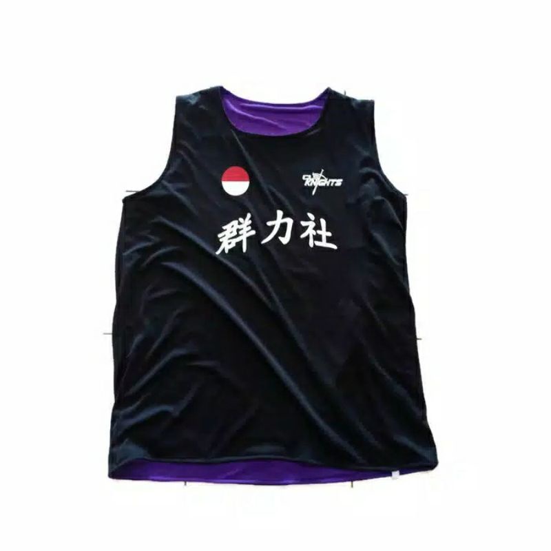 Terbaru Jersey Setelan Basket Cls Kenight Bolak-Balik