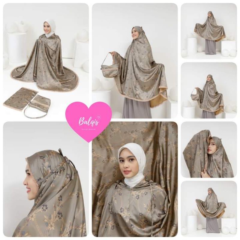Moschahijab Mukena Imut 2in1 Ramadhan Series #1 Grey