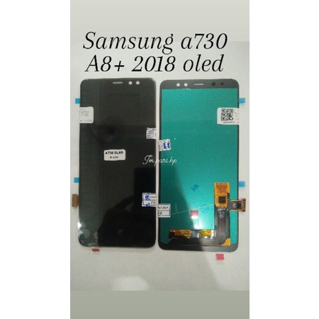 lcd samsung a730 / a8+ 2018 oled