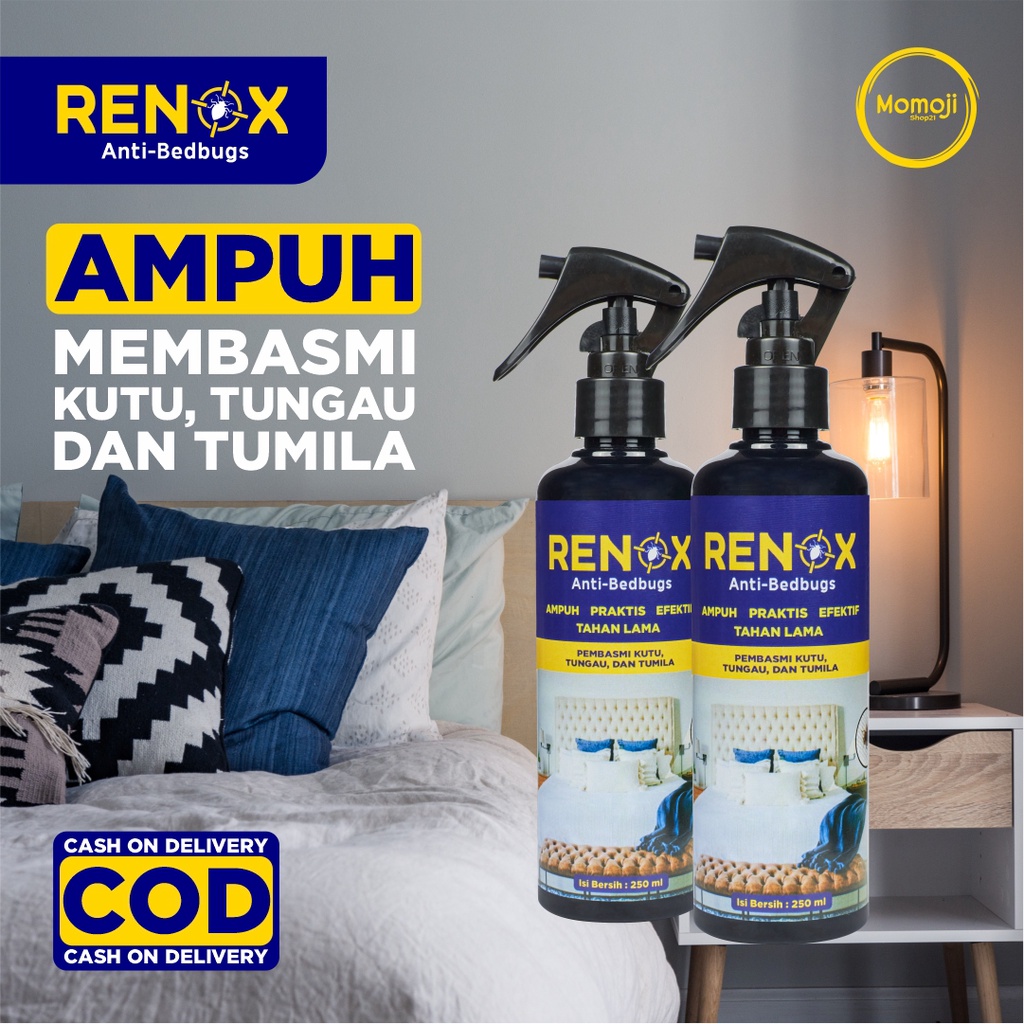 Obat Kutu Kasur Semprot Dan Tungau Kasur Renox 250ml