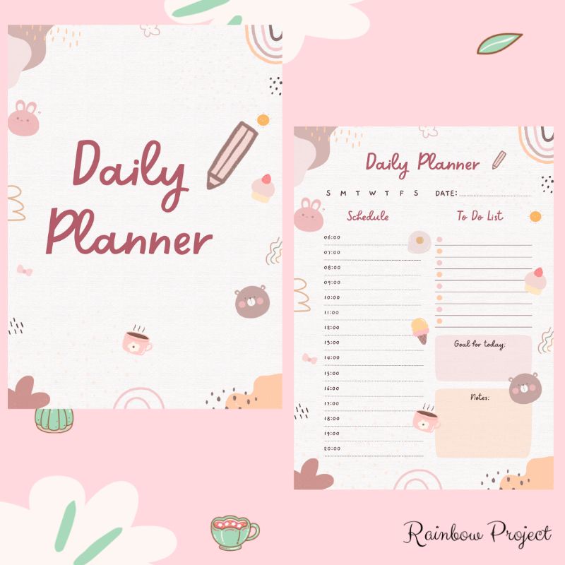 

Loose Leaf Daily Planner Kertas Refill Isi Binder A5 A6 Catatan Harian Daily Activity Cashflow Agenda Notepad Notebook Notes Budgeting Keuangan