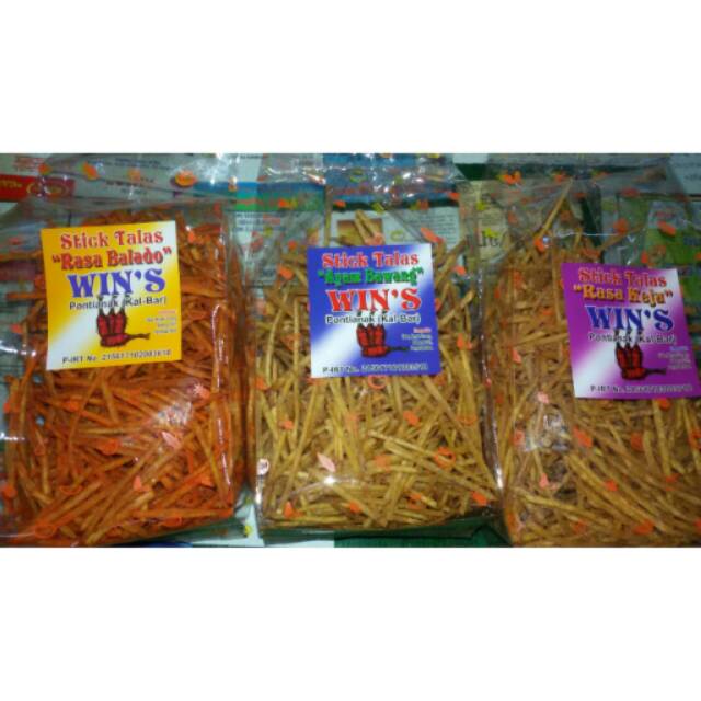 

Stick Talas WIN khas Pontianak kemasan besar
