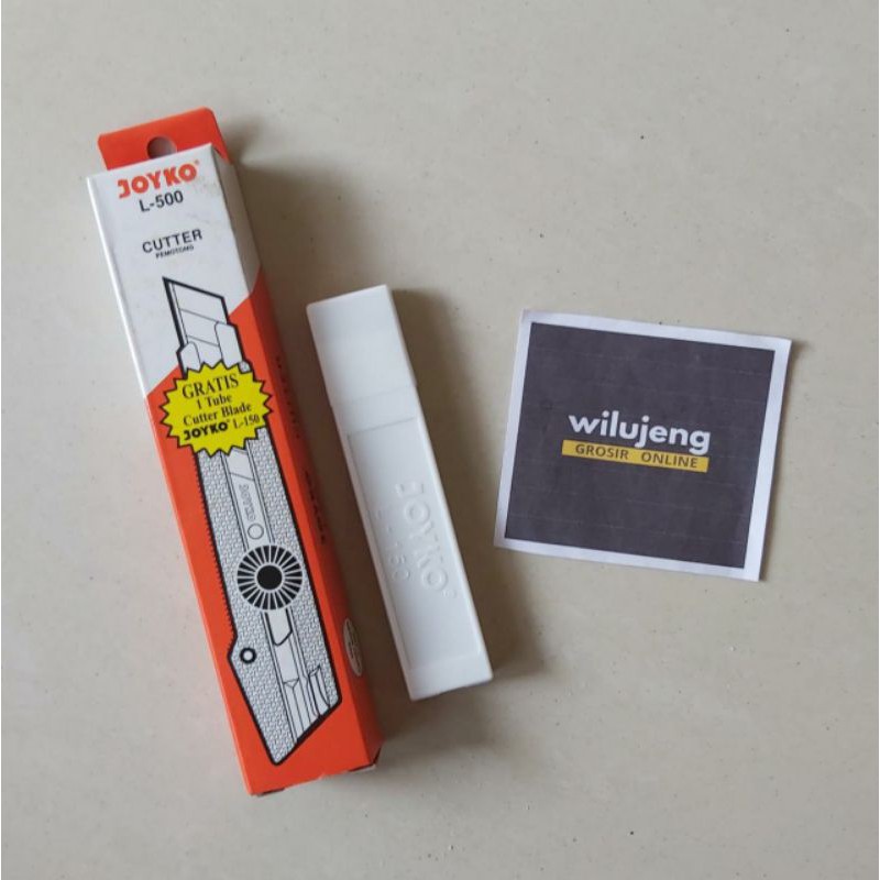 

Cutter Besar L-500 Bonus Refill Joyko (pcs) (135gr)