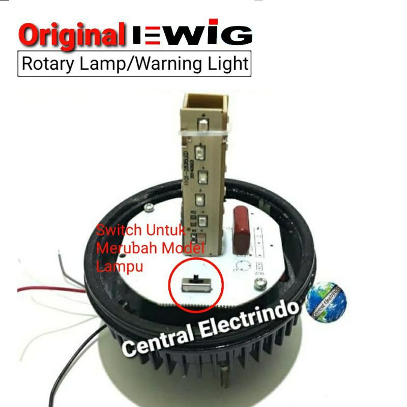 Lampu LED Menara/Hias/Plang Toko N-5111 EWIG Kuning Multivolt 3 Model Lampu.