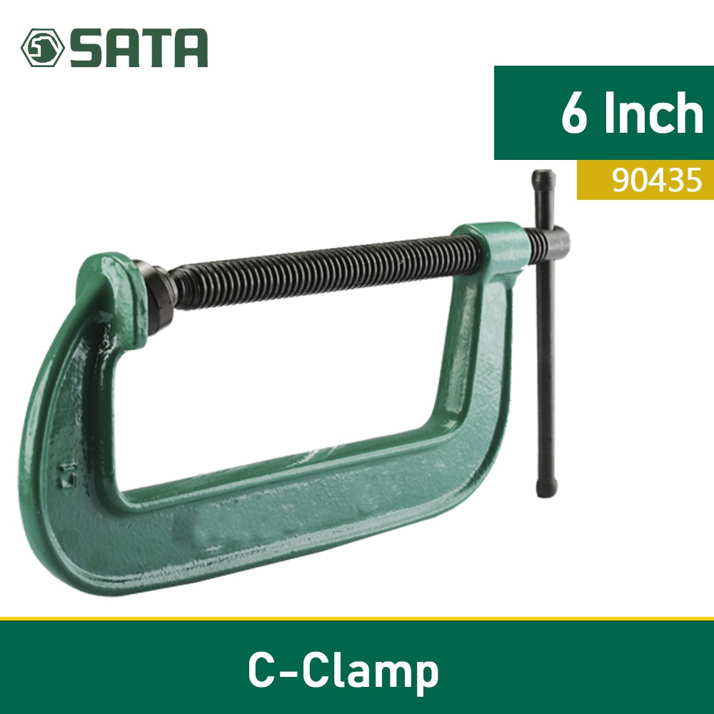 PENJEPIT C CLAMP 6 inch 90435 SATA TOOLS