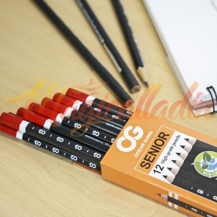 

PENSIL / PENCIL 2B OCEAN GOING PENSIL TULIS KAYU