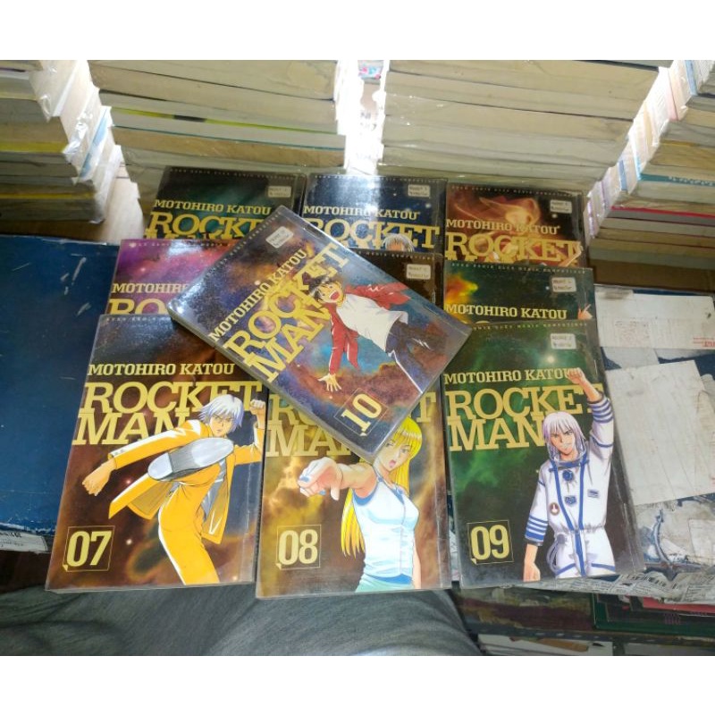 KOMIK ROCKETMAN 1-10 RENTAL